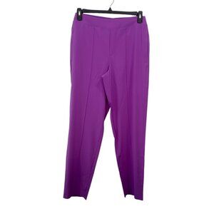Athleta Brooklyn Heights Vienna Slim Pants Women Size 8 Regular Jazzy Purple